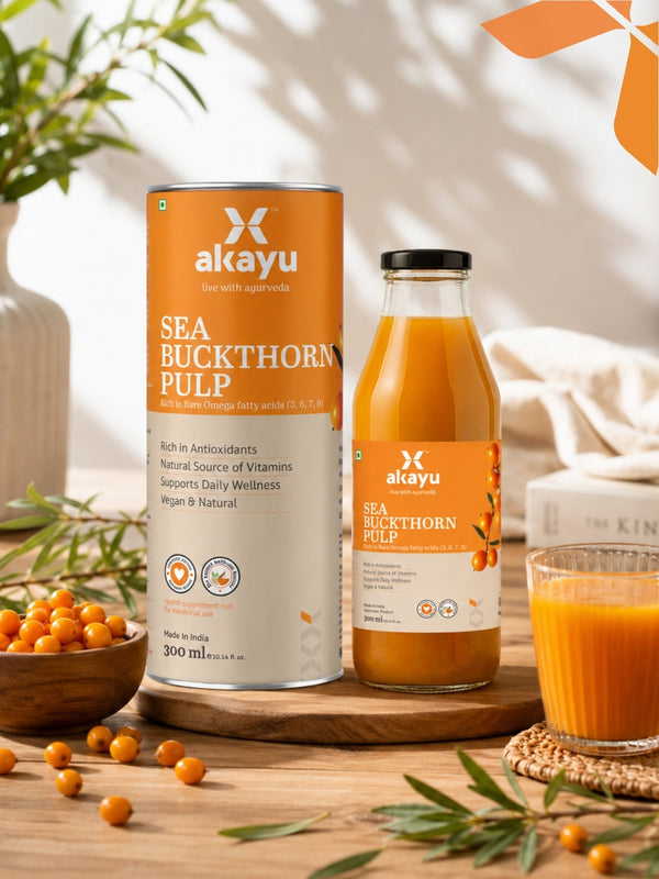 Akayu Sea Buckthorn Pulp 300ml