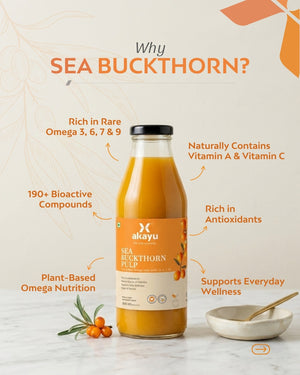 Akayu Sea Buckthorn Pulp 300ml