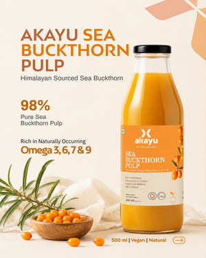 Akayu Sea Buckthorn Pulp 300ml