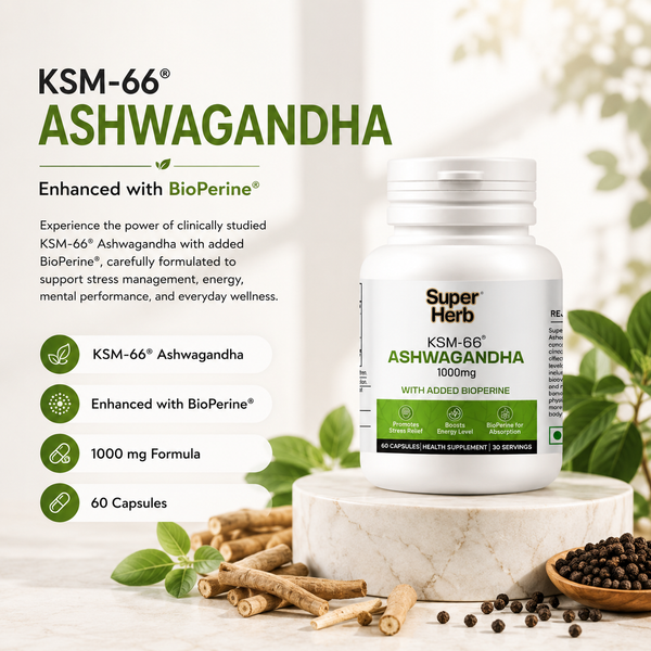 KSM66 Ashwagandha - 1000mg