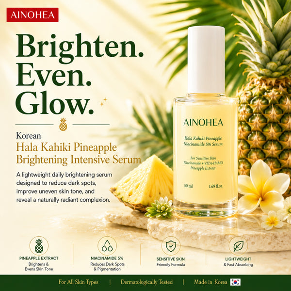 Korean Hala Kahiki Pineapple Brightening Intensive Serum