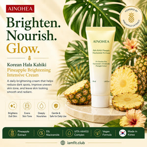 Korean Hala Kahiki Pineapple Brightening Intensive Cream