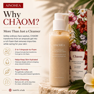 Korean Chaom Nobleberry Concentrate Foam Cleanser