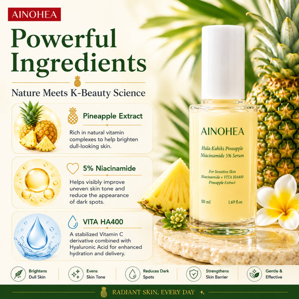 Korean Hala Kahiki Pineapple Brightening Intensive Serum