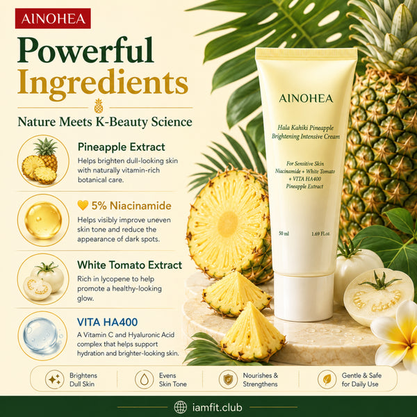 Korean Hala Kahiki Pineapple Brightening Intensive Cream