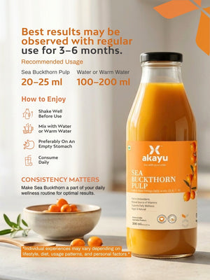 Akayu Sea Buckthorn Pulp 300ml