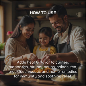 Organic Black Peppers - 200g