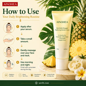 Korean Hala Kahiki Pineapple Brightening Intensive Cream