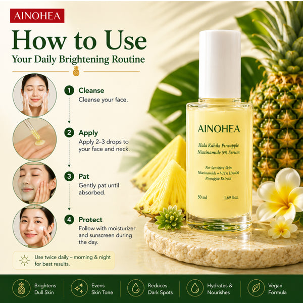 Korean Hala Kahiki Pineapple Brightening Intensive Serum