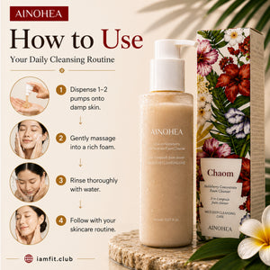 Korean Chaom Nobleberry Concentrate Foam Cleanser