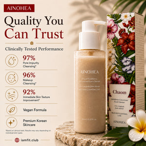 Korean Chaom Nobleberry Concentrate Foam Cleanser
