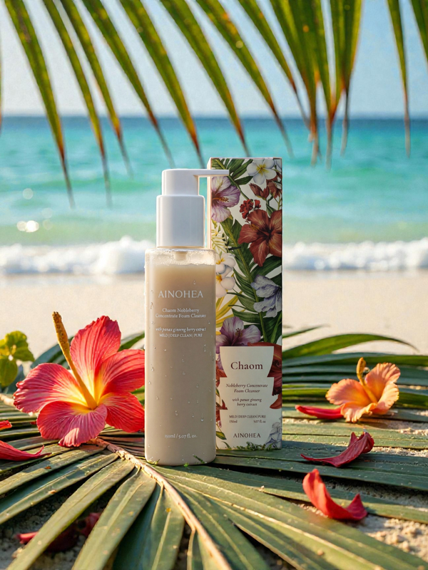 Korean Chaom Nobleberry Concentrate Foam Cleanser