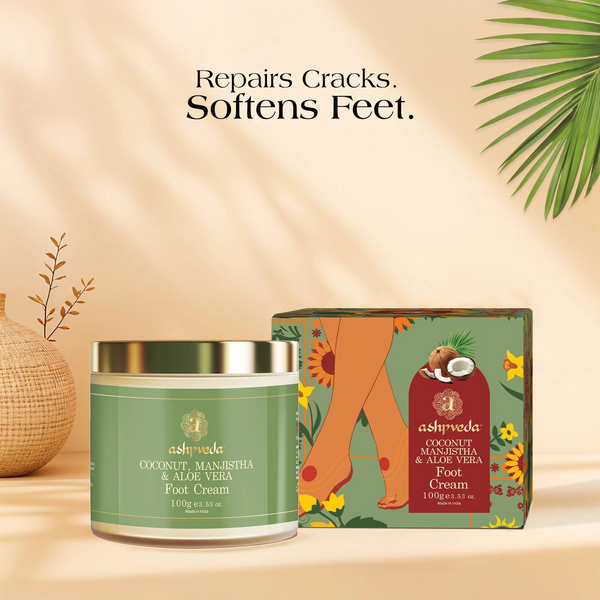 Coconut Manjistha & Aloe Vera Foot Cream